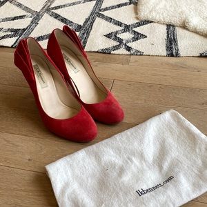 L.K. Bennett Suede Pump